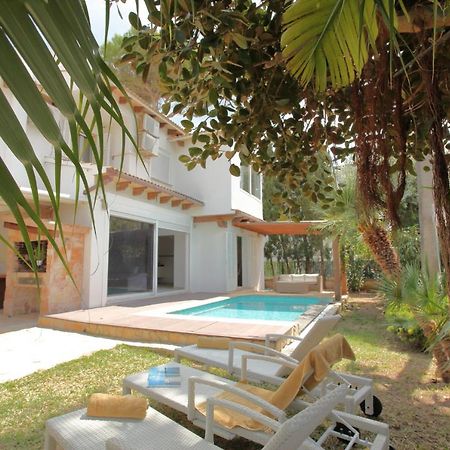 Tropical Garden, Villa With Pool Near The Beach Alcudia  Exterior photo